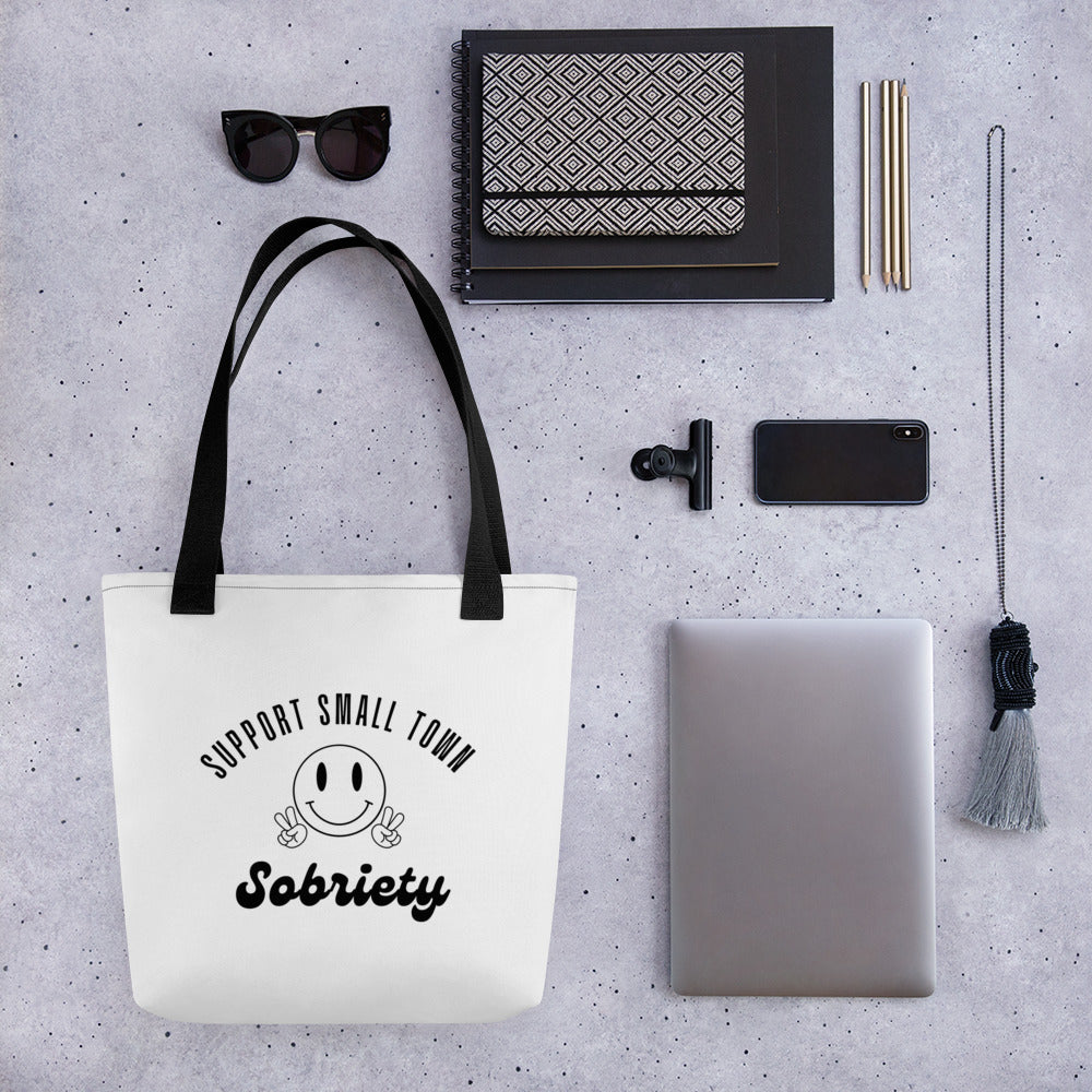Support Sobriety: Tote bag